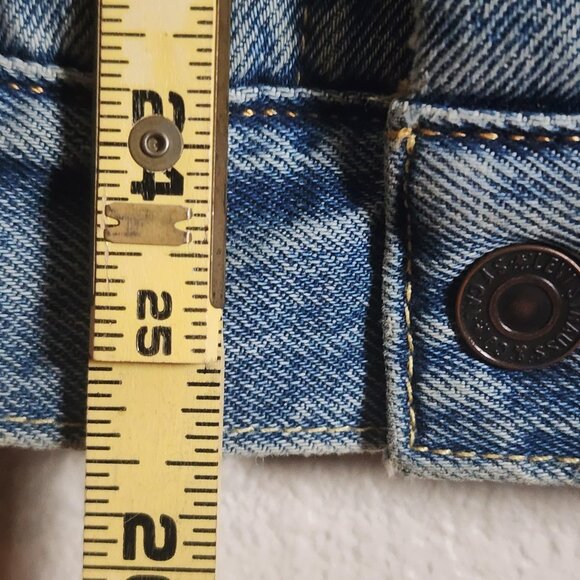 Levis Sherpa Trucker Jacket Mens Small Blue Denim Lined Warm PC9 16365-0029 - Picture 11 of 12